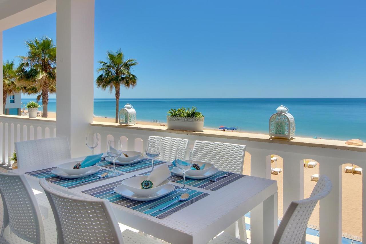 Casa Pé na Areia- Unique Spot- Beach front Albufeira Exterior foto