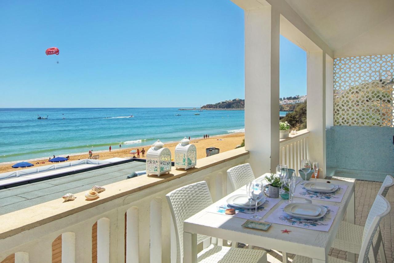 Casa Pé na Areia- Unique Spot- Beach front Albufeira Exterior foto